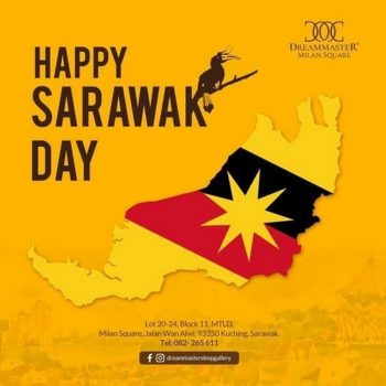 Dreammaster-Happy-Sarawak-Day-Promo-350x350 - Others Promotions & Freebies Sarawak 