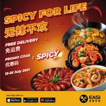 EASI-Spicy-Food-Free-Delivery-Promotion-350x350 - Beverages Food , Restaurant & Pub Johor Kedah Kelantan Kuala Lumpur Melaka Negeri Sembilan Online Store Pahang Penang Perak Perlis Promotions & Freebies Putrajaya Sabah Sarawak Selangor Terengganu 