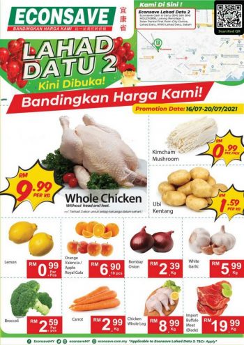 Econsave-Opening-Promotion-at-Lahad-Datu-2-350x495 - Promotions & Freebies Sabah Supermarket & Hypermarket 