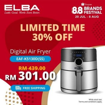 Elba-30-off-Promo-on-Shopee-350x350 - Electronics & Computers Home Appliances Johor Kedah Kelantan Kitchen Appliances Kuala Lumpur Melaka Negeri Sembilan Online Store Pahang Penang Perak Perlis Promotions & Freebies Putrajaya Sabah Sarawak Selangor Terengganu 