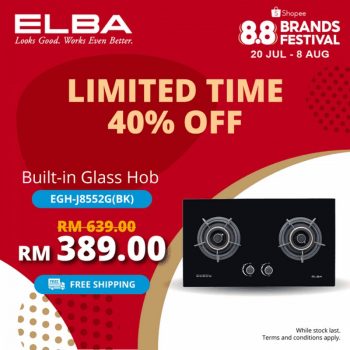 Elba-40-off-Promo-on-Shopee-350x350 - Electronics & Computers Johor Kedah Kelantan Kitchen Appliances Kuala Lumpur Melaka Negeri Sembilan Pahang Penang Perak Perlis Promotions & Freebies Putrajaya Sabah Sarawak Selangor Terengganu 