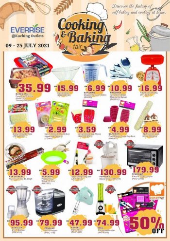 Everrise-Cooking-Baking-Fair-Promotion-3-350x495 - Promotions & Freebies Sarawak Supermarket & Hypermarket 