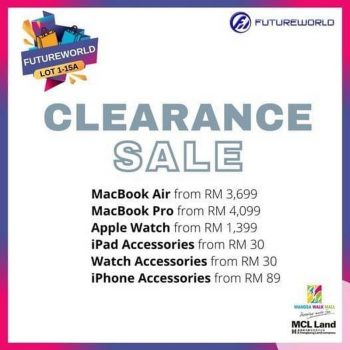 Futureworld-Clearance-Sale-on-Wangsa-Walk-Mall-350x350 - Electronics & Computers Johor Kedah Kelantan Kuala Lumpur Laptop Melaka Mobile Phone Negeri Sembilan Online Store Pahang Penang Perak Perlis Putrajaya Sabah Sarawak Selangor Tablets Terengganu Warehouse Sale & Clearance in Malaysia 