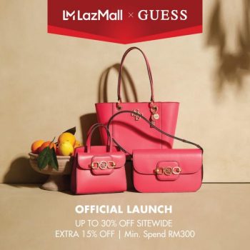 GUESS-Lazada-Official-Launch-Sale-350x350 - Bags Fashion Accessories Fashion Lifestyle & Department Store Johor Kedah Kelantan Kuala Lumpur Malaysia Sales Melaka Negeri Sembilan Online Store Pahang Penang Perak Perlis Putrajaya Sabah Sarawak Selangor Terengganu 