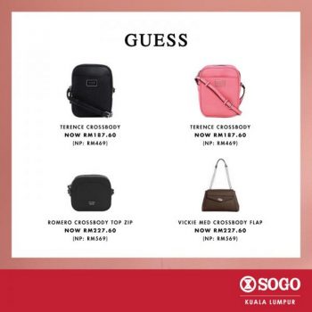 GUESS-Special-Sale-at-SOGO-3-350x350 - Apparels Bags Fashion Lifestyle & Department Store Handbags Kuala Lumpur Malaysia Sales Selangor 