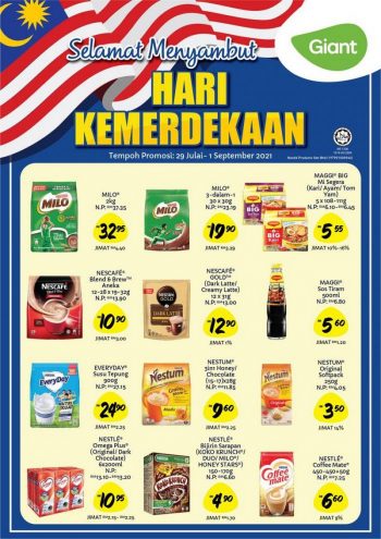 Giant-Nestle-Merdeka-Promotion-350x495 - Johor Kedah Kelantan Kuala Lumpur Melaka Negeri Sembilan Pahang Penang Perak Perlis Promotions & Freebies Putrajaya Sabah Sarawak Selangor Supermarket & Hypermarket Terengganu 