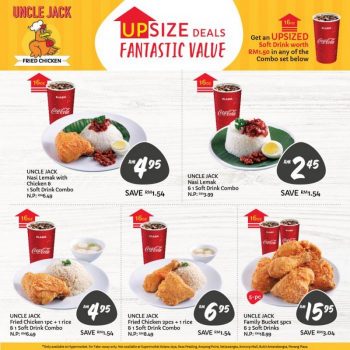 Giant-Uncle-Jack-Fried-Chicken-Upsize-Deals-Promotion-350x350 Now till 28 Jul 2021: Giant Uncle Jack Fried Chicken Upsize Deals Promotion