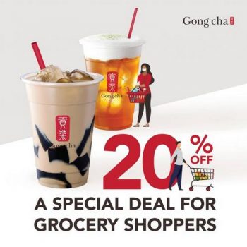 Gong-Cha-20-OFF-Promotion-at-Jaya-Shopping-Centre-350x350 - Beverages Food , Restaurant & Pub Promotions & Freebies Selangor 