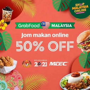 GrabFood-Jom-Makan-Online-50-OFF-Promo-Code-Promotion-350x350 - Beverages Food , Restaurant & Pub Johor Kedah Kelantan Kuala Lumpur Melaka Negeri Sembilan Online Store Pahang Penang Perak Perlis Promotions & Freebies Putrajaya Sabah Sarawak Selangor Terengganu 