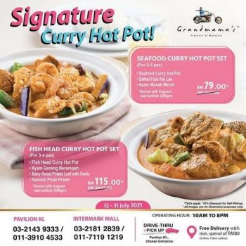 Grandmamas-Signature-Curry-Hot-Pot-Promo-350x350 - Beverages Food , Restaurant & Pub Kuala Lumpur Promotions & Freebies Selangor 