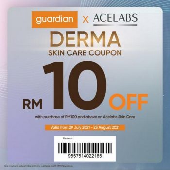 Guardian-Derma-Skin-Care-Fair-2021-Free-Coupon-Promotion-1-350x350 - Beauty & Health Johor Kedah Kelantan Kuala Lumpur Melaka Negeri Sembilan Online Store Pahang Penang Perak Perlis Personal Care Promotions & Freebies Putrajaya Sabah Sarawak Selangor Skincare Terengganu 