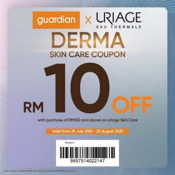 Guardian-Derma-Skin-Care-Fair-2021-Free-Coupon-Promotion-10-350x349 - Beauty & Health Johor Kedah Kelantan Kuala Lumpur Melaka Negeri Sembilan Online Store Pahang Penang Perak Perlis Personal Care Promotions & Freebies Putrajaya Sabah Sarawak Selangor Skincare Terengganu 