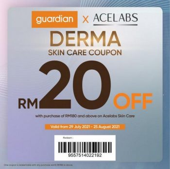 Guardian-Derma-Skin-Care-Fair-2021-Free-Coupon-Promotion-11-350x349 - Beauty & Health Johor Kedah Kelantan Kuala Lumpur Melaka Negeri Sembilan Online Store Pahang Penang Perak Perlis Personal Care Promotions & Freebies Putrajaya Sabah Sarawak Selangor Skincare Terengganu 