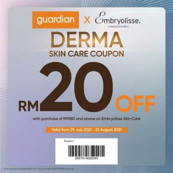 Guardian-Derma-Skin-Care-Fair-2021-Free-Coupon-Promotion-14-350x349 - Beauty & Health Johor Kedah Kelantan Kuala Lumpur Melaka Negeri Sembilan Online Store Pahang Penang Perak Perlis Personal Care Promotions & Freebies Putrajaya Sabah Sarawak Selangor Skincare Terengganu 