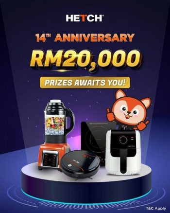 HETCH-14th-Anniversary-Promo-350x438 - Electronics & Computers Home Appliances Johor Kedah Kelantan Kitchen Appliances Kuala Lumpur Melaka Negeri Sembilan Online Store Pahang Penang Perak Perlis Promotions & Freebies Putrajaya Sabah Sarawak Selangor Terengganu 