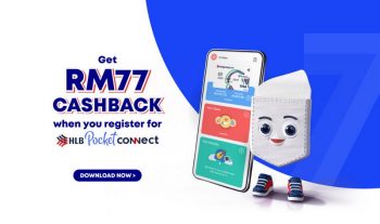 HLB-Pocket-Connect-App-Promo-350x207 - Bank & Finance Hong Leong Bank Johor Kedah Kelantan Kuala Lumpur Melaka Negeri Sembilan Online Store Pahang Penang Perak Perlis Promotions & Freebies Putrajaya Sabah Sarawak Selangor Terengganu 