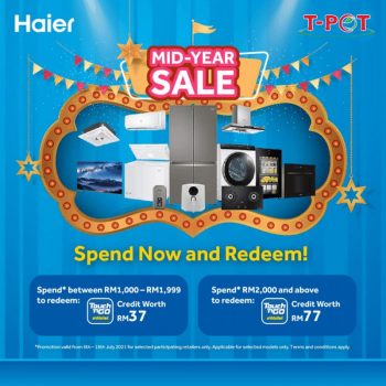 Haier-Mid-Year-Sale-at-T-Pot-350x350 - Electronics & Computers Home Appliances Johor Kedah Kelantan Kitchen Appliances Kuala Lumpur Malaysia Sales Melaka Negeri Sembilan Pahang Penang Perak Perlis Putrajaya Sabah Sarawak Selangor Terengganu 