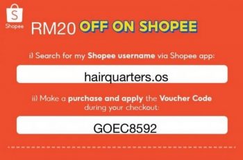 Hair-Quarters-Special-Deal-on-Shopee-350x231 - Beauty & Health Hair Care Johor Kedah Kelantan Kuala Lumpur Melaka Negeri Sembilan Online Store Pahang Penang Perak Perlis Promotions & Freebies Putrajaya Sabah Sarawak Selangor Terengganu 