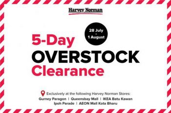 Harvey-Norman-5-Day-Overstock-Clearance-Sale-350x232 - Electronics & Computers Home Appliances Kitchen Appliances Laptop Online Store Penang Perak Warehouse Sale & Clearance in Malaysia 