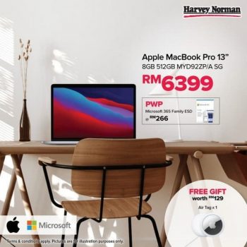 Harvey-Norman-Apple-MacBook-Pro-Promo-350x350 - Electronics & Computers IT Gadgets Accessories Johor Kedah Kelantan Kuala Lumpur Laptop Melaka Negeri Sembilan Pahang Penang Perak Perlis Promotions & Freebies Putrajaya Sabah Sarawak Selangor Terengganu 