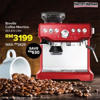 Harvey-Norman-Breville-Coffee-Machine-PromoHarvey-Norman-Breville-Coffee-Machine-Promo-350x350 - Electronics & Computers Home Appliances Johor Kedah Kelantan Kitchen Appliances Kuala Lumpur Melaka Negeri Sembilan Online Store Pahang Penang Perak Perlis Promotions & Freebies Putrajaya Sabah Sarawak Selangor Terengganu 