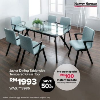 Harvey-Norman-JAVIER-Dining-Table-Promo-350x350 - Dinnerware Furniture Home & Garden & Tools Home Decor Johor Kedah Kelantan Kuala Lumpur Melaka Negeri Sembilan Online Store Pahang Penang Perak Perlis Promotions & Freebies Putrajaya Sabah Sarawak Selangor Terengganu 