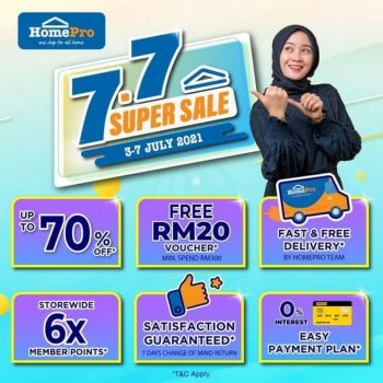 HomePro-7.7-Super-Sale-350x350 - Electronics & Computers Home Appliances Johor Kedah Kelantan Kitchen Appliances Kuala Lumpur Malaysia Sales Melaka Negeri Sembilan Online Store Pahang Penang Perak Perlis Putrajaya Sabah Sarawak Selangor Terengganu 