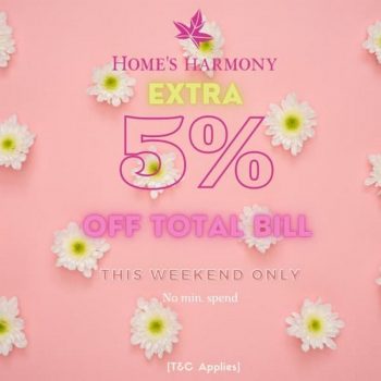 Homes-Harmony-5-off-Promo-350x350 - Furniture Home & Garden & Tools Home Decor Johor Kedah Kelantan Kuala Lumpur Melaka Negeri Sembilan Online Store Pahang Penang Perak Perlis Promotions & Freebies Putrajaya Sabah Sarawak Selangor Terengganu 