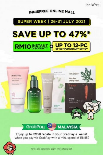 Innisfree-Online-Mall-Super-Week-Sale-350x525 - Beauty & Health Johor Kedah Kelantan Kuala Lumpur Malaysia Sales Melaka Negeri Sembilan Online Store Pahang Penang Perak Perlis Personal Care Putrajaya Sabah Sarawak Selangor Skincare Terengganu 