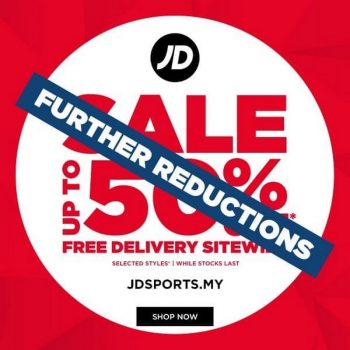 JD-Sports-50-Off-Sale-350x350 - Apparels Fashion Accessories Fashion Lifestyle & Department Store Footwear Johor Kedah Kelantan Kuala Lumpur Malaysia Sales Negeri Sembilan Online Store Pahang Penang Perak Perlis Putrajaya Sabah Sarawak Selangor Terengganu 