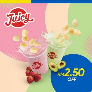 Juicy-RM2.50-OFF-Promotion-with-Touch-n-Go-350x350 - Beverages Food , Restaurant & Pub Johor Kedah Kelantan Kuala Lumpur Melaka Negeri Sembilan Pahang Penang Perak Perlis Promotions & Freebies Putrajaya Sabah Sarawak Selangor Terengganu 
