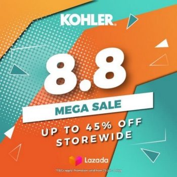 KOHLER-8.8-Mega-Sale-on-Lazada-1-350x350 - Home & Garden & Tools Johor Kedah Kelantan Kuala Lumpur Malaysia Sales Melaka Negeri Sembilan Online Store Pahang Penang Perak Perlis Putrajaya Sabah Sanitary & Bathroom Sarawak Selangor Terengganu 