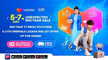 Lazada-7.7-Sale-Citibank-Cards-Free-Voucher-350x196 - Bank & Finance CitiBank Johor Kedah Kelantan Kuala Lumpur Melaka Negeri Sembilan Online Store Others Pahang Penang Perak Perlis Promotions & Freebies Putrajaya Sabah Sarawak Selangor Terengganu 