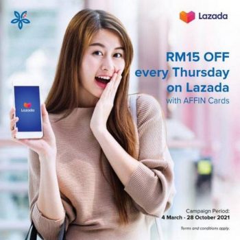 Lazada-Affin-Cards-Thursday-Promotion-350x350 - Affin Bank Bank & Finance Johor Kedah Kelantan Kuala Lumpur Melaka Negeri Sembilan Online Store Others Pahang Penang Perak Perlis Promotions & Freebies Putrajaya Sabah Sarawak Selangor Terengganu 