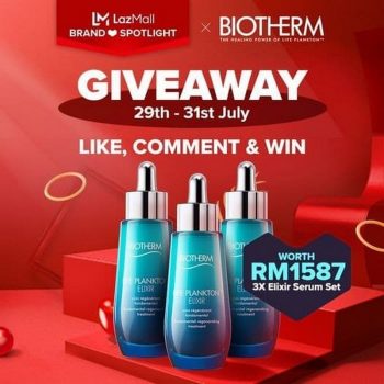 Lazada-Biotherm-Giveaway-350x350 - Beauty & Health Events & Fairs Johor Kedah Kelantan Kuala Lumpur Melaka Negeri Sembilan Online Store Pahang Penang Perak Perlis Personal Care Putrajaya Sabah Sarawak Selangor Skincare Terengganu 