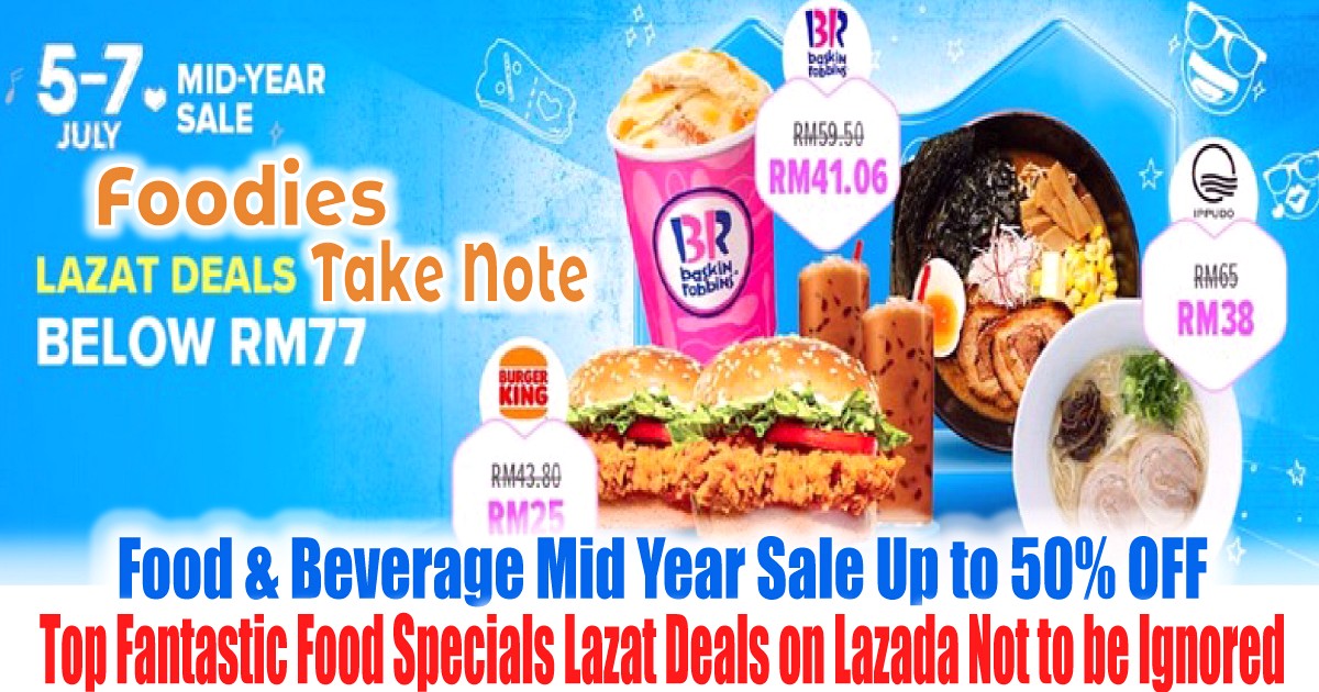 Lazada-Food-Beverage-Ice-Cream-Pizza-Warehouse-Sale-Clearance-2021-Malaysia-Jualan-Gudang - Beverages Burger Desserts Food , Restaurant & Pub Ice Cream Johor Kedah Kelantan Kuala Lumpur Location Melaka Nationwide Negeri Sembilan Online Store Pahang Penang Perak Perlis Pizza Promotions & Freebies Putrajaya Sabah Sarawak Selangor Terengganu Warehouse Sale & Clearance in Malaysia 