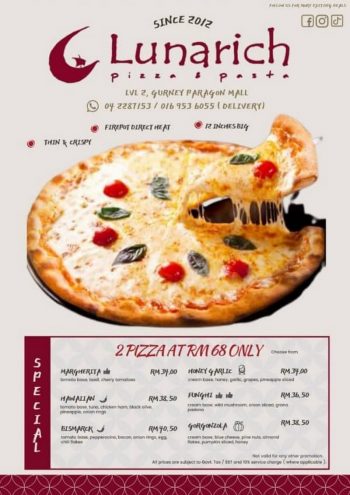 Lunarich-Party-Package-Promotion-at-Gurney-Paragon-350x495 - Beverages Food , Restaurant & Pub Penang Pizza Promotions & Freebies 
