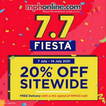 MPH-Online-7.7-Fiesta-Sale-350x350 - Books & Magazines Johor Kedah Kelantan Kuala Lumpur Malaysia Sales Melaka Negeri Sembilan Online Store Pahang Penang Perak Perlis Putrajaya Sabah Sarawak Selangor Stationery Terengganu 