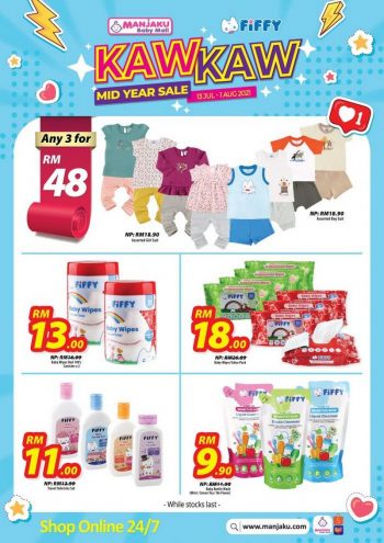 Manjaku-Fiffy-Kaw-Kaw-Mid-Year-Sale-350x495 - Baby & Kids & Toys Babycare Children Fashion Johor Kedah Kelantan Kuala Lumpur Malaysia Sales Melaka Negeri Sembilan Pahang Penang Perak Perlis Putrajaya Sabah Sarawak Selangor Terengganu 