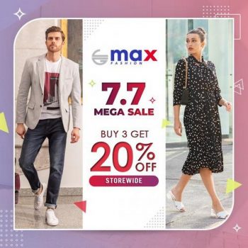 Max-Fashion-Online-7.7-Mega-Sale-350x350 5-11 Jul 2021: Max Fashion Online 7.7 Mega Sale