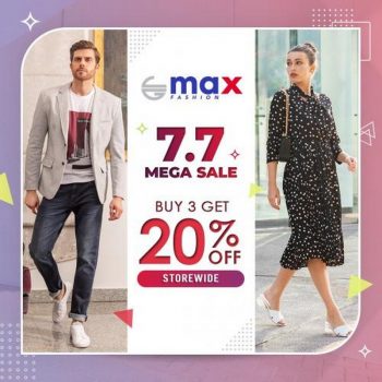 Max-Fashion-Online-7.7-Mega-Sale-350x350 - Apparels Fashion Accessories Fashion Lifestyle & Department Store Johor Kedah Kelantan Kuala Lumpur Malaysia Sales Melaka Negeri Sembilan Online Store Pahang Penang Perak Perlis Putrajaya Sabah Sarawak Selangor Terengganu 