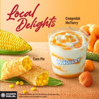 McDonalds-Corn-Pie-and-Cempedak-McFlurry-Promo-350x350 - Beverages Fast Food Food , Restaurant & Pub Johor Kedah Kelantan Kuala Lumpur Melaka Negeri Sembilan Online Store Pahang Penang Perak Perlis Promotions & Freebies Putrajaya Sabah Sarawak Selangor Terengganu 