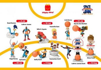 McDonalds-Happy-Meal-Free-Space-Jam-Toys-Promotion-350x244 - Baby & Kids & Parenting Beverages Fast Food Food , Restaurant & Pub Johor Kedah Kelantan Kuala Lumpur Melaka Negeri Sembilan Pahang Penang Perak Perlis Promotions & Freebies Putrajaya Sabah Sarawak Selangor Terengganu Toys 
