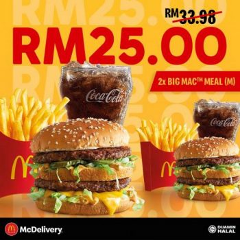 McDonalds-McDelivery-Crazy-Hour-Good-Deals-Come-in-Two-Promotion-2-350x350 - Beverages Food , Restaurant & Pub Johor Kedah Kelantan Kuala Lumpur Melaka Negeri Sembilan Online Store Pahang Penang Perak Perlis Promotions & Freebies Putrajaya Sabah Sarawak Selangor Terengganu 