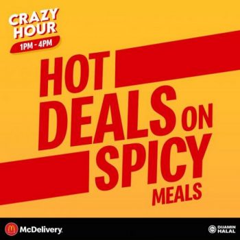 McDonalds-McDelivery-Crazy-Hour-Spicy-Meals-Promotion-350x350 - Beverages Fast Food Food , Restaurant & Pub Johor Kedah Kelantan Kuala Lumpur Melaka Negeri Sembilan Online Store Pahang Penang Perak Perlis Promotions & Freebies Putrajaya Sabah Sarawak Selangor Terengganu 