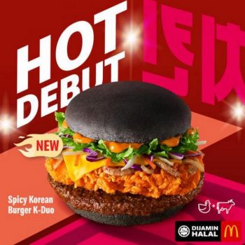 McDonalds-Spicy-Korean-Burger-K-Duo-Promo-350x350 - Beverages Burger Food , Restaurant & Pub Johor Kedah Kelantan Kuala Lumpur Melaka Negeri Sembilan Online Store Pahang Penang Perak Perlis Promotions & Freebies Putrajaya Sabah Sarawak Selangor Terengganu 