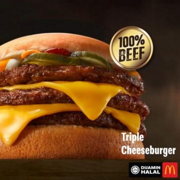 McDonalds-Triple-Cheeseburger-Promo-350x350 - Beverages Food , Restaurant & Pub Johor Kedah Kelantan Kuala Lumpur Melaka Negeri Sembilan Online Store Pahang Penang Perak Perlis Promotions & Freebies Putrajaya Sabah Sarawak Selangor Terengganu 