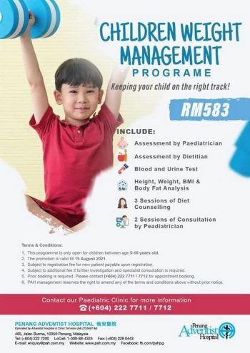 Penang-Adventist-Hospital-Children-Weight-Management-Programme-350x495 - Others Penang Promotions & Freebies 