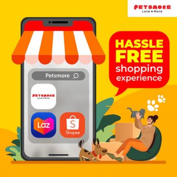 Petsmore-Hassle-Free-Shopping-Promo-350x350 - Johor Kedah Kelantan Kuala Lumpur Melaka Negeri Sembilan Online Store Pahang Penang Perak Perlis Pets Promotions & Freebies Putrajaya Sabah Sarawak Selangor Sports,Leisure & Travel Terengganu 