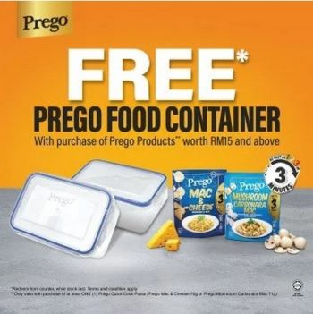 Prego-Free-Food-Container-Promo-1-350x351 - Johor Kedah Kelantan Kuala Lumpur Melaka Negeri Sembilan Others Pahang Penang Perak Perlis Promotions & Freebies Putrajaya Sabah Sarawak Selangor Terengganu 